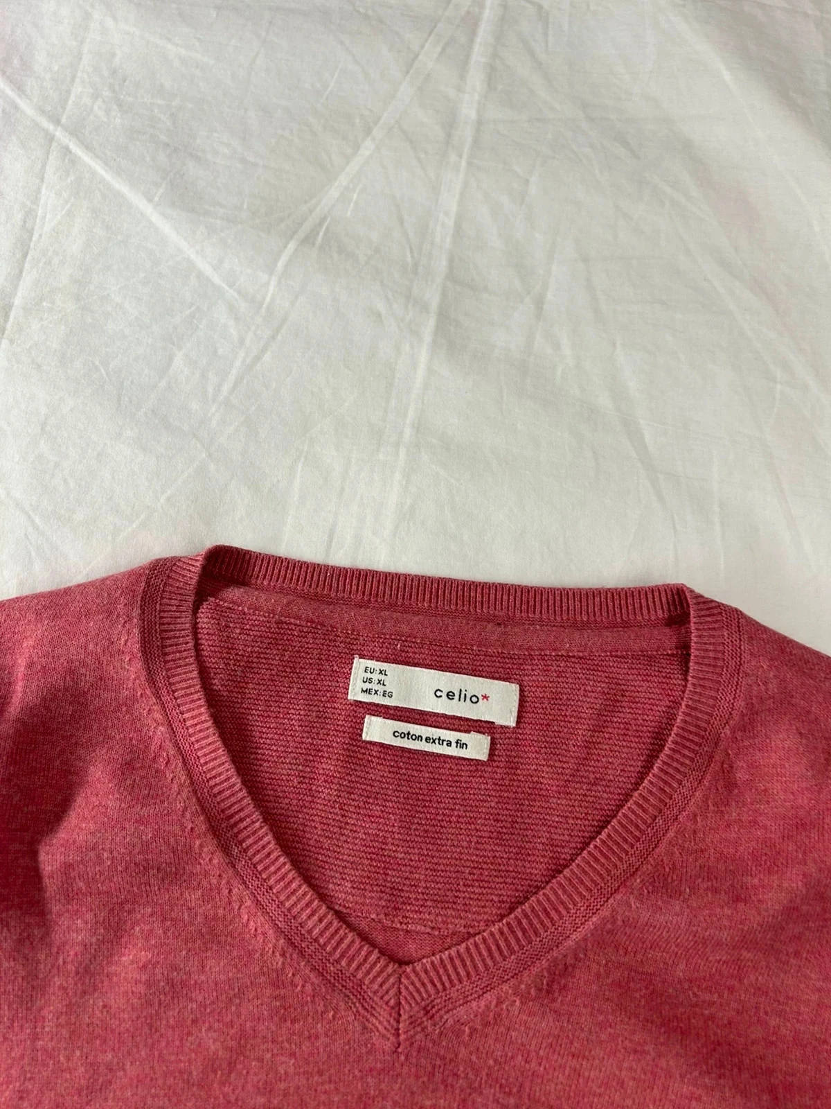 Roze celio V-hals sweater – photo 4